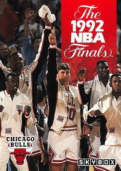 1992-93 SkyBox #318 The 1992 NBA Finals