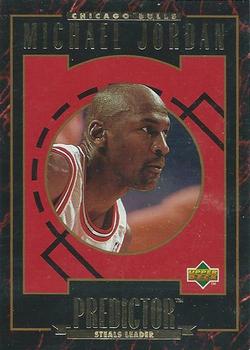 1995-96 Upper Deck - Predictors: Scoring Leaders #H3 Michael Jordan - Steals Leader