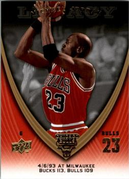 2008-09 Upper Deck Michael Jordan Legacy Collection #657 Michael Jordan - Game 657