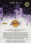 2012-13 Panini Prestige - Distinctive Ink #2 Kobe Bryant AU