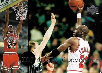 1994 Upper Deck Jordan Rare Air - Decade of Dominance #J9 Michael Jordan