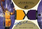 2003-04 SPx - Winning Materials Autographs #KB Kobe Bryant AU, MEM, SN100