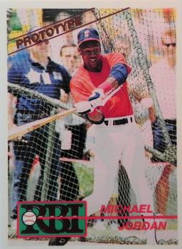 1991 RBI Magazine Prototype #1P Michael Jordan