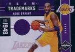 2011-12 Panini Limited - Team Trademarks Materials #1 Kobe Bryant MEM, SN75