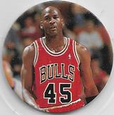 1995 Upper Deck Michael Jordan Milk Caps #45 Michael Jordan