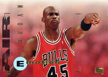 1994-95 SkyBox E-Motion #100 Michael Jordan