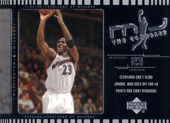 2002-03 Upper Deck - MJ The Comeback #J6 Michael Jordan