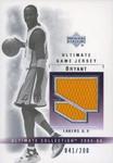 2003-04 Upper Deck Ultimate Collection - Jerseys #KB-J Kobe Bryant MEM, SN200