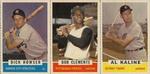 1962 Bazooka - Panels #NNO Dick Howser / Bob Clemente / Al Kaline