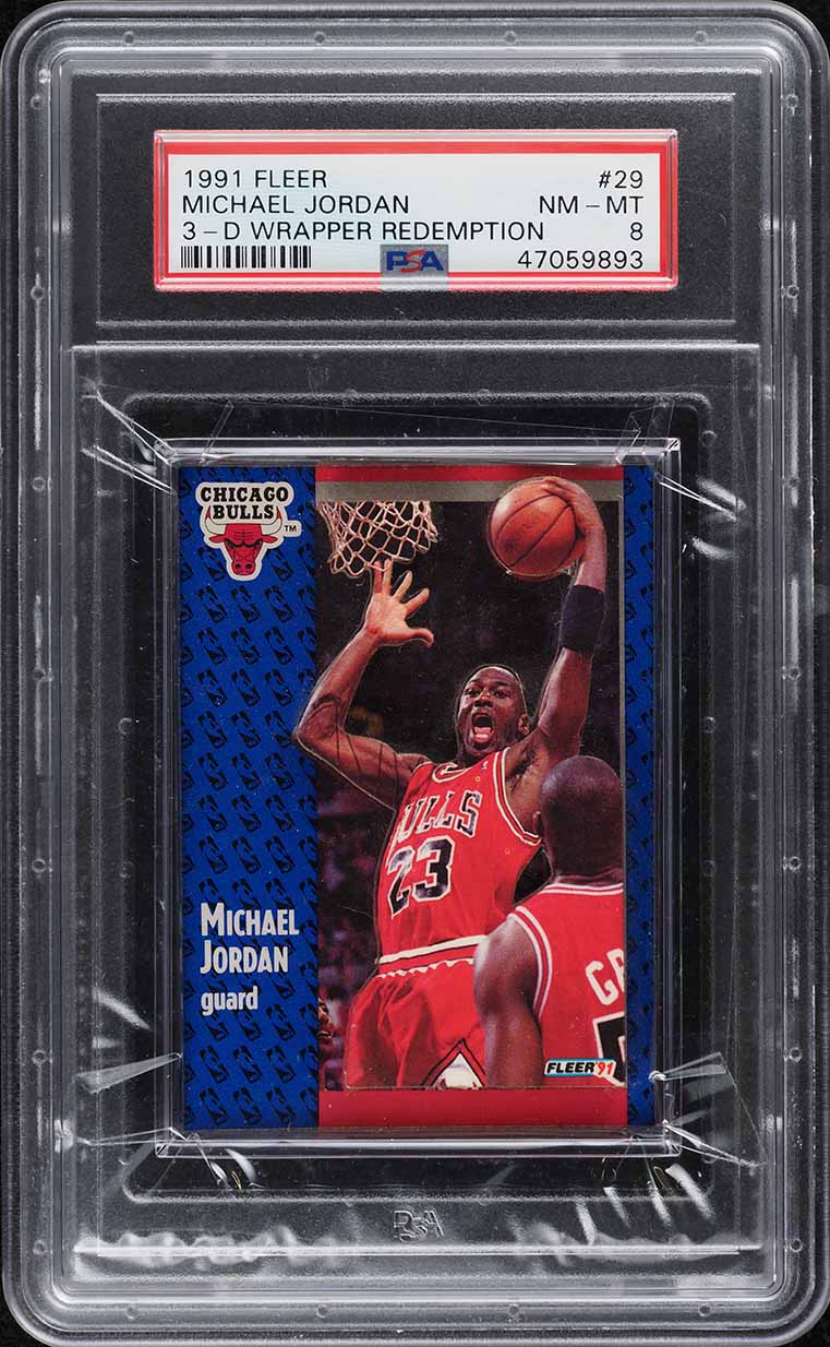 1991 Fleer Acrylic 3-D Wrapper Redemption #29-3D (EXPIRED!)
