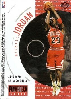 1997-98 Upper Deck - PowerDeck Audio Michael Jordan #NNO Michael Jordan - VAR: Red jersey (1:72)