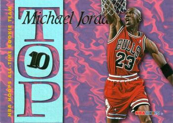 1995-96 Hoops - Top Ten #AR7 Michael Jordan