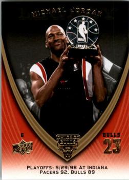 2008-09 Upper Deck Michael Jordan Legacy Collection #1102 Michael Jordan - Game 1102