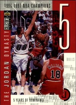 1997-98 Collector's Choice - The Jordan Dynasty #JD5 Michael Jordan