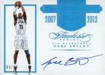 2015-16 Panini Flawless - Transitions Sapphire #TR-KB3 Kobe Bryant AU, SN10