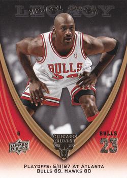 2008-09 Upper Deck Michael Jordan Legacy Collection #1076 Michael Jordan - Game 1076