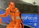 2003-04 UD Glass - Auto Focus Crystal #KB Kobe Bryant AU, SN25
