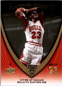 2008-09 Upper Deck Michael Jordan Legacy Collection #687 Michael Jordan - Game 687