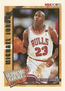 1992-93 Hoops - Supreme Court #SC1 Michael Jordan