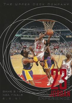 1996 Upper Deck 23 Nights: The Jordan Experience Jumbo #4 Michael Jordan