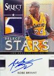 2012-13 Panini Select - Select Stars Jersey Prime Autographs Prizms #2 Kobe Bryant AU, MEM, SN5