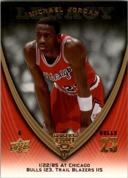 2008-09 Upper Deck Michael Jordan Legacy Collection #42 Michael Jordan - Game 42
