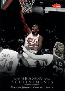 2007 Fleer Michael Jordan - Season Achievements #SH35 Michael Jordan - 2/12/88