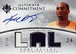 2007-08 Upper Deck Ultimate Collection - Ultimate Commitment #UC-KB Kobe Bryant AU, MEM, SN25 MEM: Game-Used Memorabilia
