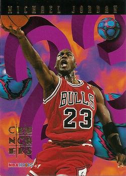 1995-96 Hoops - Number Crunchers #1 Michael Jordan