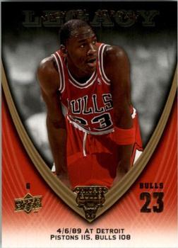 2008-09 Upper Deck Michael Jordan Legacy Collection #336 Michael Jordan - Game 336