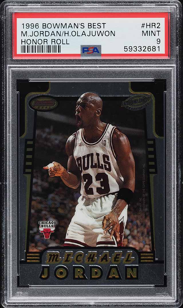 1996 Bowman's Best Honor Roll (ft. Olajuwon) #HR2