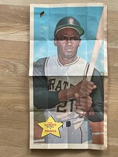 1968 Topps Posters #6 Roberto Clemente
