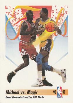 1991-92 SkyBox #333 Michael vs. Magic