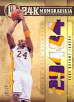 2011-12 Panini Gold Standard - 24K Memorabilia Prime #4 Kobe Bryant MEM, SN25