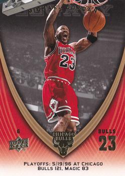 2008-09 Upper Deck Michael Jordan Legacy Collection #1061 Michael Jordan - Game 1061
