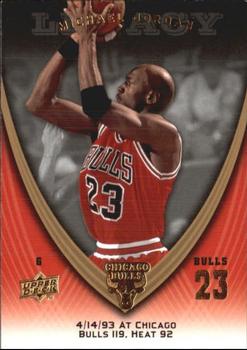 2008-09 Upper Deck Michael Jordan Legacy Collection #661 Michael Jordan - Game 661