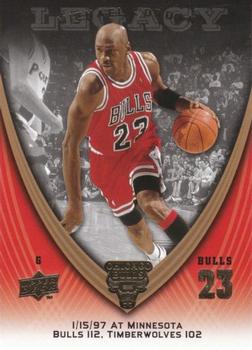 2008-09 Upper Deck Michael Jordan Legacy Collection #803 Michael Jordan - Game 803
