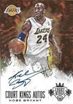 2013-14 Panini Court Kings - Autographs #40 Kobe Bryant AU, SN35