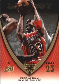 2008-09 Upper Deck Michael Jordan Legacy Collection #882 Michael Jordan - Game 882