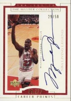 2000 Upper Deck Legends Master Collection - Living Legends Autographs #ML1 Michael Jordan
