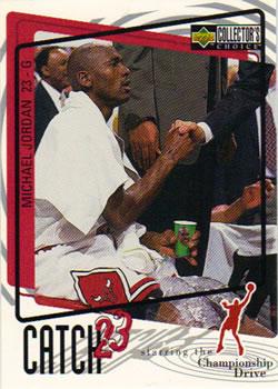 1997-98 Collector's Choice - Catch 23 Jumbos #C4 Michael Jordan