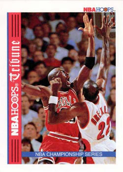1992-93 Hoops #TR1 NBA Championship Series