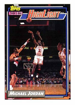 1992-93 Topps #3 Michael Jordan