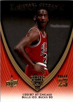 2008-09 Upper Deck Michael Jordan Legacy Collection #137 Michael Jordan - Game 137