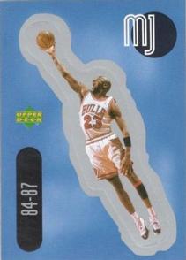 1998 Upper Deck Michael Jordan Stickers - Stick-Ums #SU1 Michael Jordan