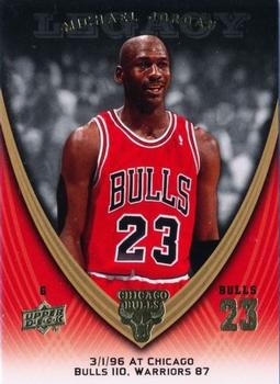 2008-09 Upper Deck Michael Jordan Legacy Collection #741 Michael Jordan - Game 741