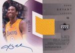 2002-03 Upper Deck - UD Game Jerseys Autographed (Series Two) #AU-KB Kobe Bryant AU, MEM, SN100 MEM: Jersey
