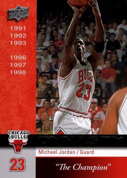 2008-09 Upper Deck - Dynasty Chicago Bulls #CHI-12 Michael Jordan