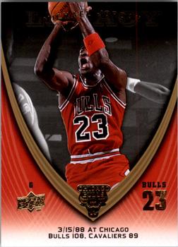 2008-09 Upper Deck Michael Jordan Legacy Collection #244 Michael Jordan - Game 244