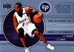 2003-04 Upper Deck Honor Roll - Award Performers #AP7 Kobe Bryant